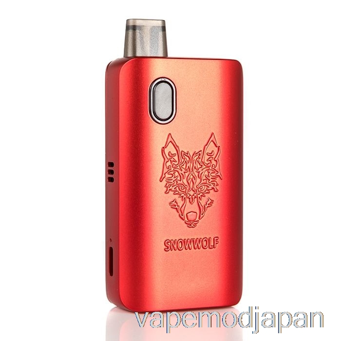 VAPE ジャパン スノーウルフ アフェン 22W ポッド システム ローズレッド